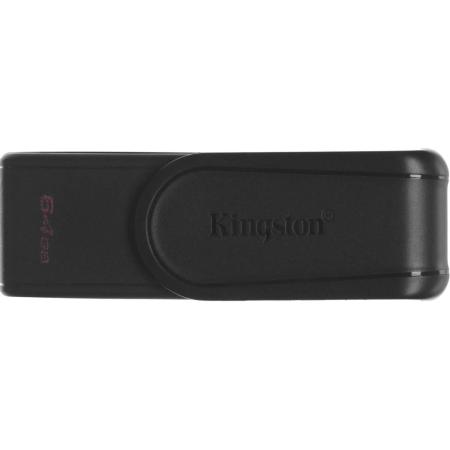 Флешка USB Kingston DataTraveler Exodia S 64ГБ, USB3.0, черный [dtxs/64gb]