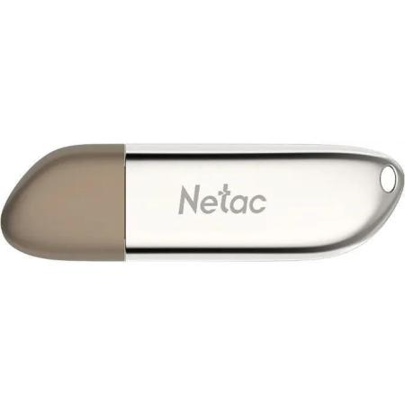 Флешка USB NETAC U352 64ГБ, USB3.0, серебристый [nt03u352n-064g-32pn]