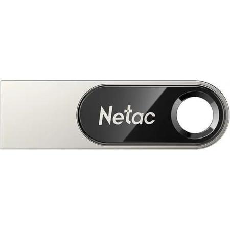 Флешка USB NETAC U278 64ГБ, USB3.0, серебристый и черный [nt03u278n-064g-32pn]