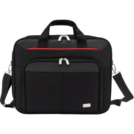 Сумка для ноутбука 15.6" Digma HC-212, черный/красный,  Универсальный [hc212bkr]