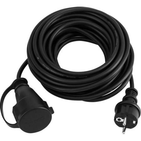 Сетевой удлинитель Buro BU-PS1.20/FRB-16, 20м, черный