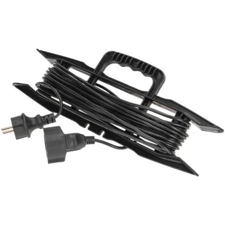 Удлинитель силовой PROCONNECT PROc-Uc, розеток 1шт, 3x0.75 кв.мм, 6A, 10м, ПВС, рамка пластиковая, черный [13-4913]