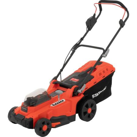 Газонокосилка аккумуляторная StarWind SBL-4.370-8.5,  37см, 4Ач, с 2 АКБ, с ЗУ