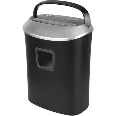 Уничтожитель бумаг Cactus CS-SH-P6,  P-4,  4х40 мм, 10 лист. одновременно, 21л