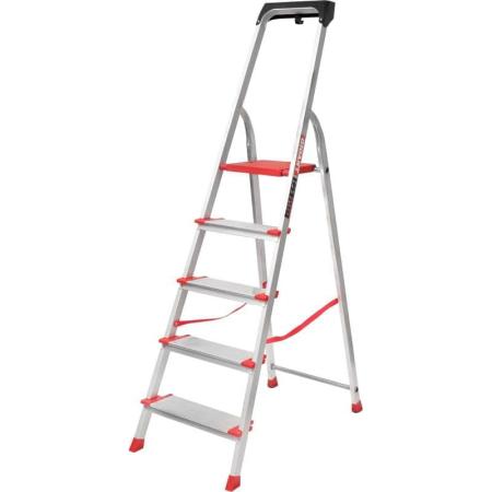 Gigant Стремянка анодированные боковины, 5 ступеней, PROFI AAA-05