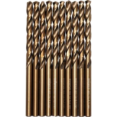 Inforce сверло по металлу HSS-Co 4,5x80мм 10 штук в упаковке 11-01-445
