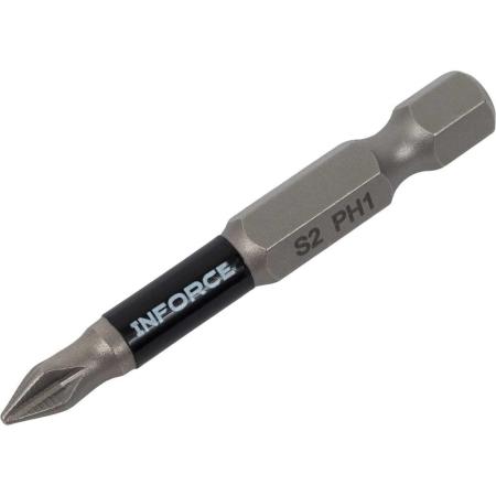 Inforce Биты, PH1, 50 мм, 10 шт 11-01-381