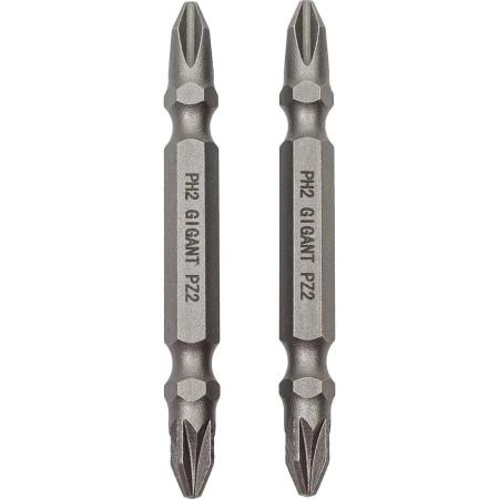 Gigant Биты двусторонние комбинированные (2 шт; PH2-PZ2 60 мм; S2) GBS 2C65A