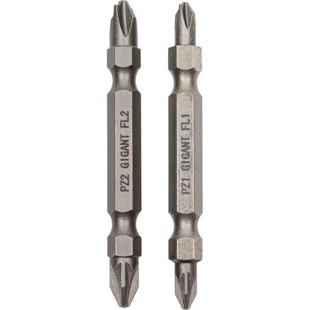 Gigant Биты двусторонние комбинированные (2 шт; PZ-FL2 PZ-FL1 65 мм; S2) GBS 2C65B