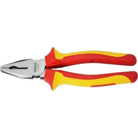 Sata Плоскогубцы 8" (200мм) комбинированные изолированные 70333 S70333
