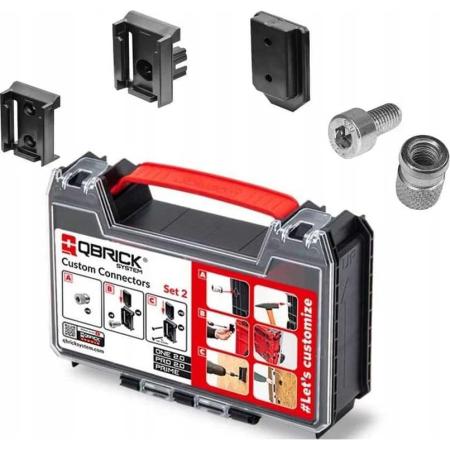 QBRICK Набор адаптеров для ящиков System Custom Connectors Set 2 2631-44