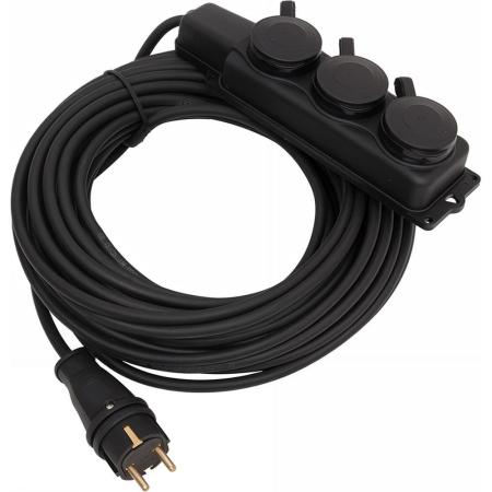 Gigant Удлинитель силовой с/з КГ 3x2,5 3 гнезда 20м IP44 G-859
