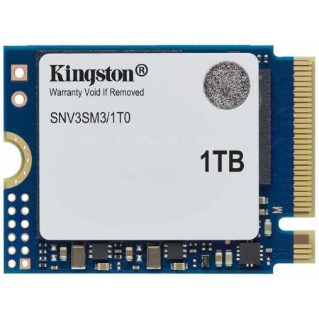 Твердотельный диск 1000Gb Kingston NV3 SNV3SM3/1T0 M.2 2230 PCIe NVMe 4.0 x4