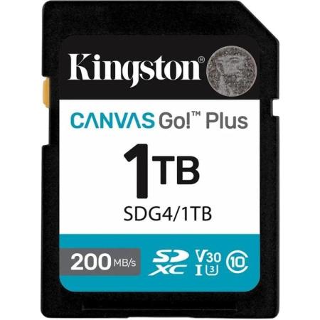 Флеш карта SDXC 1TB Kingston SDG4/1TB Canvas Go! Plus V30 w/o adapter