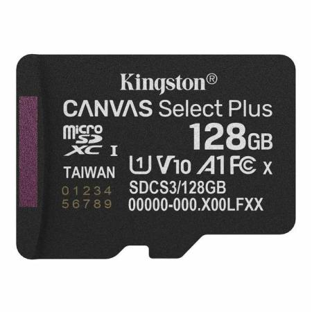 Флеш карта microSDXC 128GB Kingston SDCS3/128GBSP Canvas Select Plus V10 A1 w/o adapter