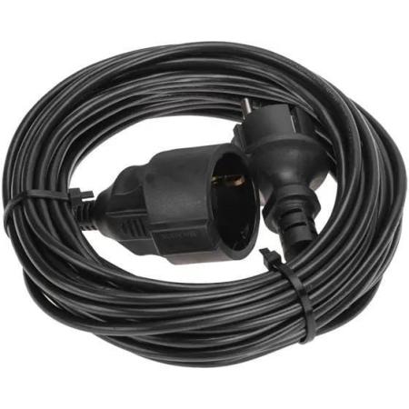 Удлинитель силовой PROconnect PROc-Uc (13-4909) 3x0.75кв.мм 1розет. 10м ПВС 6A без катушки черный