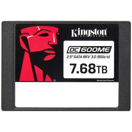 SSD накопитель Kingston DC600M SEDC600ME/7680G 7.68ТБ, 2.5", SATA III,  SATA