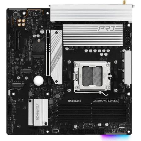 Материнская плата ASRock B650M PRO X3D WIFI, Socket AM5, AMD B650, mATX, Ret