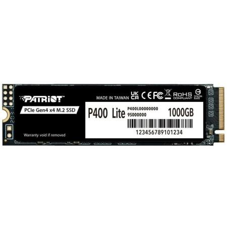 SSD накопитель Patriot P400 Lite P400LP1KGM28H 1ТБ, M.2 2280, PCIe 4.0 x4,  NVMe,  M.2