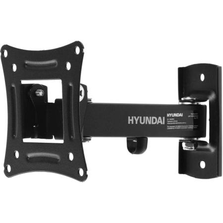 Кронштейн для телевизора Hyundai GL-R3, 10-27", настенный, поворот и наклон,  черный [hma27fs215bk71]