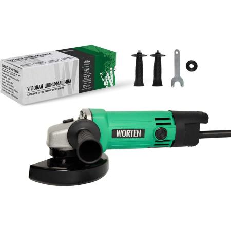 WORTEN Угловая шлифмашина сетевая D 125 750W КА-90000346