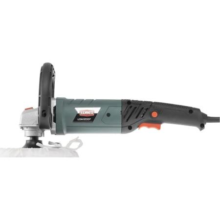 Hammer Машина шлифовальная угловая Flex1200Вт 600-3500об/мин тарелка 180мм USM1200P 519462