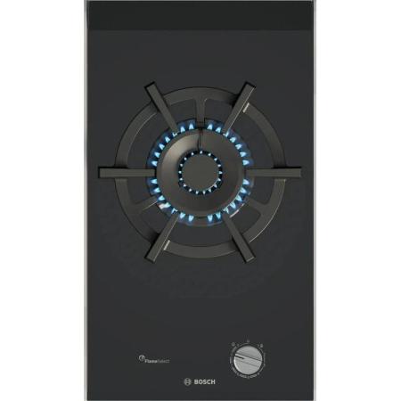 Газовая варочная панель Bosch PRA3A6I10,  1 конфорка,  стеклокерамика,  черный