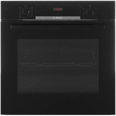 Духовой шкаф электрический Bosch Serie 4 HBA534EB3,  71л,  дверца с 2 стеклами,  черный