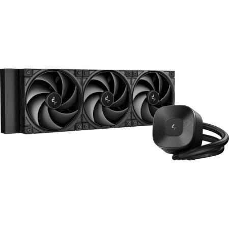 Система водяного охлаждения Deepcool LE360 V2 Zero Soc-AM5/AM4/1200/1700/1851 черный 4-pin 19-31.6dB Al 250W 1554gr Ret (R-LE360ZERO-BKLNMD-G-1)