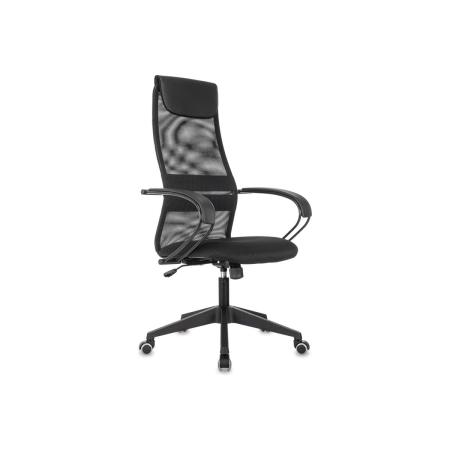 Gigant Компьютерное офисное кресло черное кожзам, сетка, с подлокотниками, 120 кг GCH-17