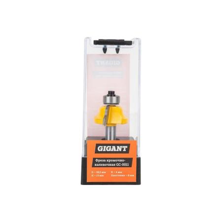 Gigant Фреза кромочно калевочная D28.6 H13мм R4мм хвостовик 8мм GC-0011