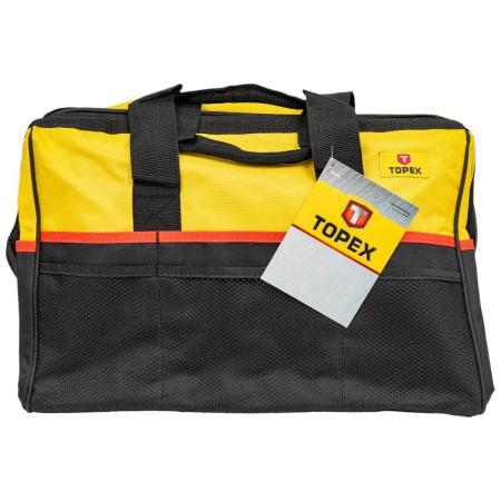TOPEX Сумка для инструмента, 46x30x33 см, 9 внутренних карманов 79R441