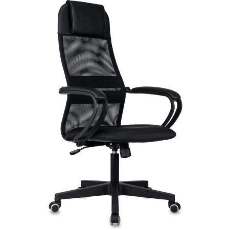 Кресло руководителя Бюрократ CH-NOVA, сетка/ткань