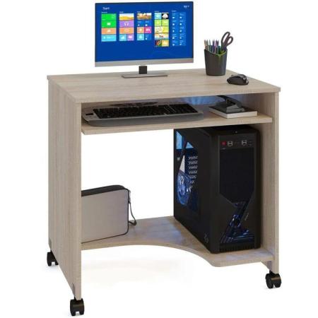 Стол компьютерный Сокол КСТ-15, ЛДСП, дуб сонома