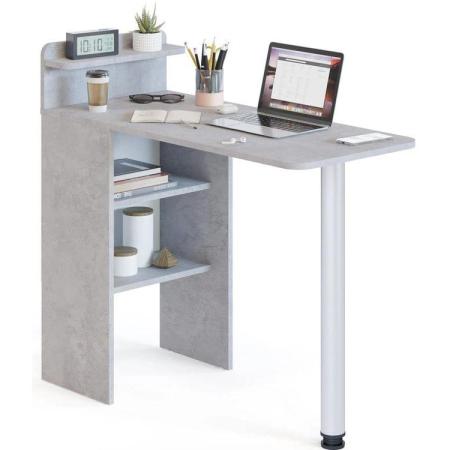 Стол для ноутбука Сокол СП-19, ЛДСП, бетон