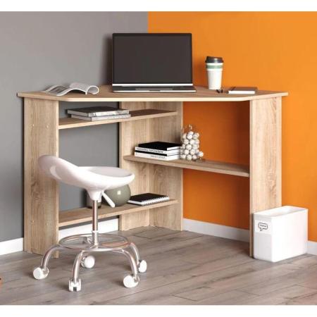 Стол компьютерный Сокол КСТ-02, ЛДСП, дуб сонома