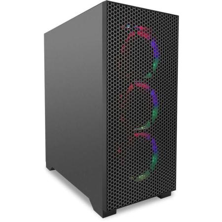 Компьютер iRU Tactio 510B7GP Intel Core i7 14700F,  DDR5 64ГБ, 1ТБ SSD, NVIDIA GeForce RTX 5070 - 12 ГБ,  FreeDOS,  черный [2146245]
