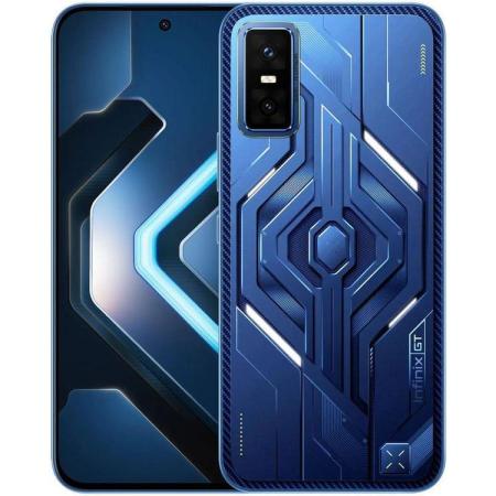 Смартфон Infinix X6876 GT 30 256Gb 8Gb синий моноблок 3G 4G 2Sim 6.78" 1224x2720 Android 15 64Mpix 802.11 a/b/g/n/ac/ax NFC GPS Protect FM