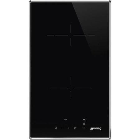 Электрическая варочная поверхность SMEG SE232TX1, конфорок: 2 шт.,  стеклокерамика,  независимая, черный