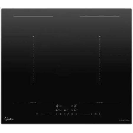 Индукционная варочная поверхность Midea MIH67783SB, конфорок: 4 шт.,  стеклокерамика,  независимая, черный