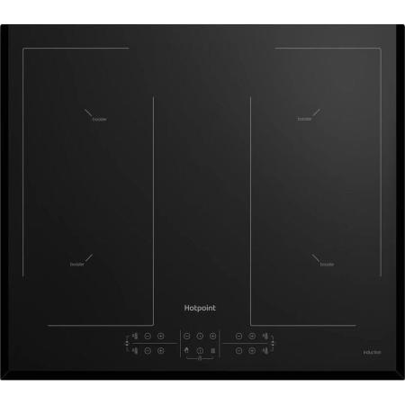 Индукционная варочная поверхность HOTPOINT HB 1560B2 BA, конфорок: 4 шт.,  стеклокерамика,  независимая, черный