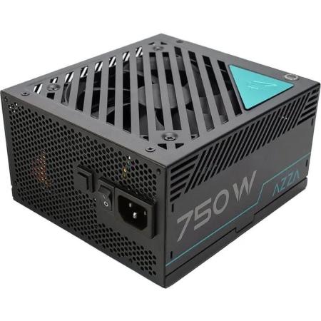 Блок питания Azza ATX 750W PSAZ-750G Gen.5 80+ gold (20+4pin) APFC 120mm fan 6xSATA Cab Manag RTL