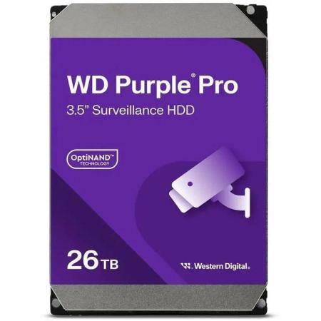 Жесткий диск WD SATA-III 26TB WD260PURP Purple Pro (7200rpm) 512Mb 3.5"