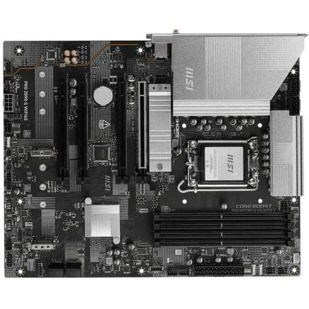 Материнская плата MSI PRO Z890-S WIFI6E Soc-1851 Intel Z890 4xDDR5 ATX AC`97 8ch(7.1) 2.5Gg RAID+HDMI+DP