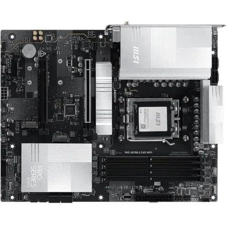 Материнская плата MSI PRO X870E-S EVO WIFI Socket AM5 AMD X870E 4xDDR5 ATX AC`97 8ch(7.1) 5Gigabit RAID+HDMI