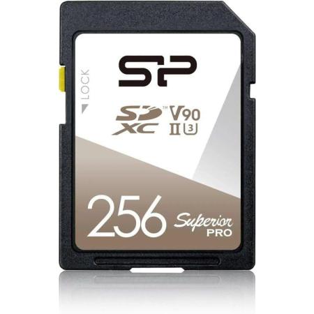 Флеш карта SDXC 256GB Silicon Power SP256GBSDXJA2V10 Superior Pro V90 w/o adapter