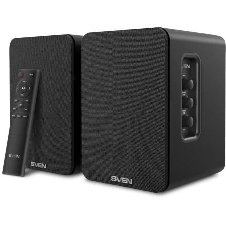 Колонки Bluetooth Sven АС SPS-830,  2.0,  черный [sv-022556]