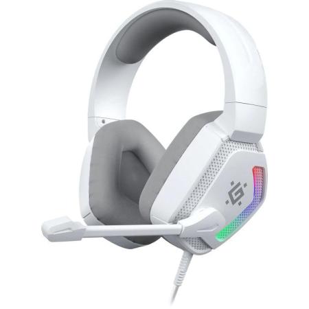 Defender Игровая гарнитура Espanto белый, 7.1, RGB,  провод 2 м.