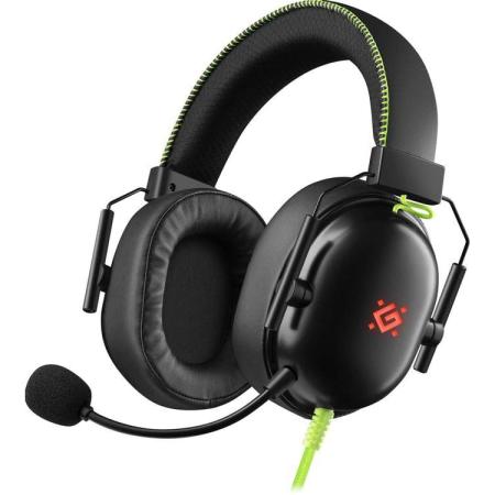 Defender Игровая гарнитура Toxic черный, 7.1, LED, провод 2 м.