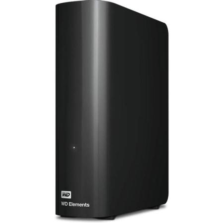 Внешний жесткий диск 22TB Western Digital WDBWLG0220HBK-EESN Elements Desktop, 3.5", USB 3.0, Черный
